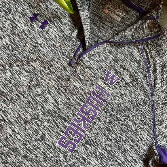 Washington Huskies Quarter Zip by Under Armour - Picture 8 of 15